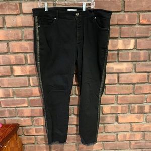 Black Plus Size Skinny Jeans